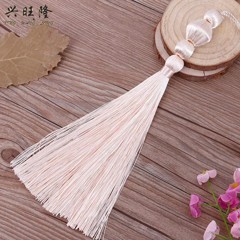 

XWL 10Pcs Handmade Small Cord Curtain Tassel Fringe Key Tassel Curtain Accessory DIY Valance Stage Tablecloth Sewing Home Decor