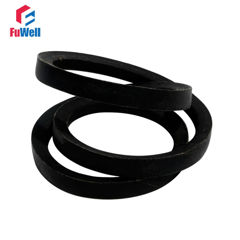 V-Belt B Type Black Rubber Drive V Belt B36/37/38/39/40/41/42/43/44/45/46 Transmission V Belt for Sewing Machines