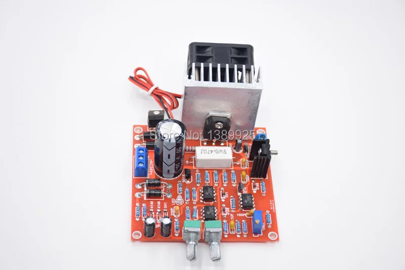 3in1 0-30V 2mA-3A DC Regulated Power Supply DIY Kit + Radiator Aluminum Heatsink+Cooling Fan