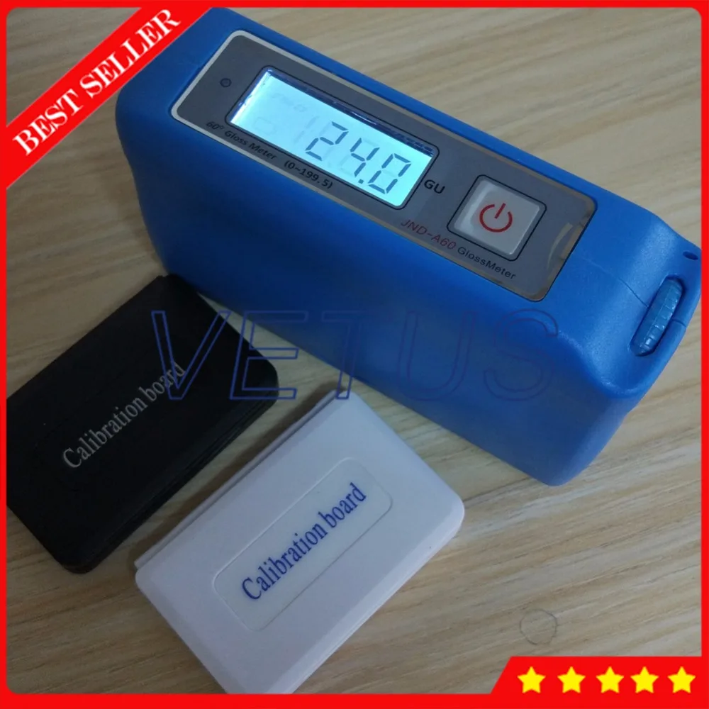 60 درجة العالمي لمعان متر مع JND-A60 0.5GU دقة سطح تنظيف Glossmeter Vancometer اختبار