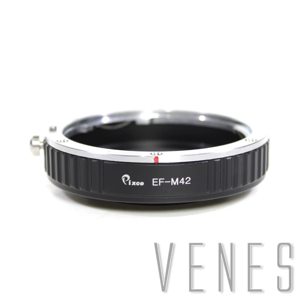 VENES Adapter ring For EOS-M42,Lens adapter Suit For Canon for EOS lens to M42 Screw Mount Camera