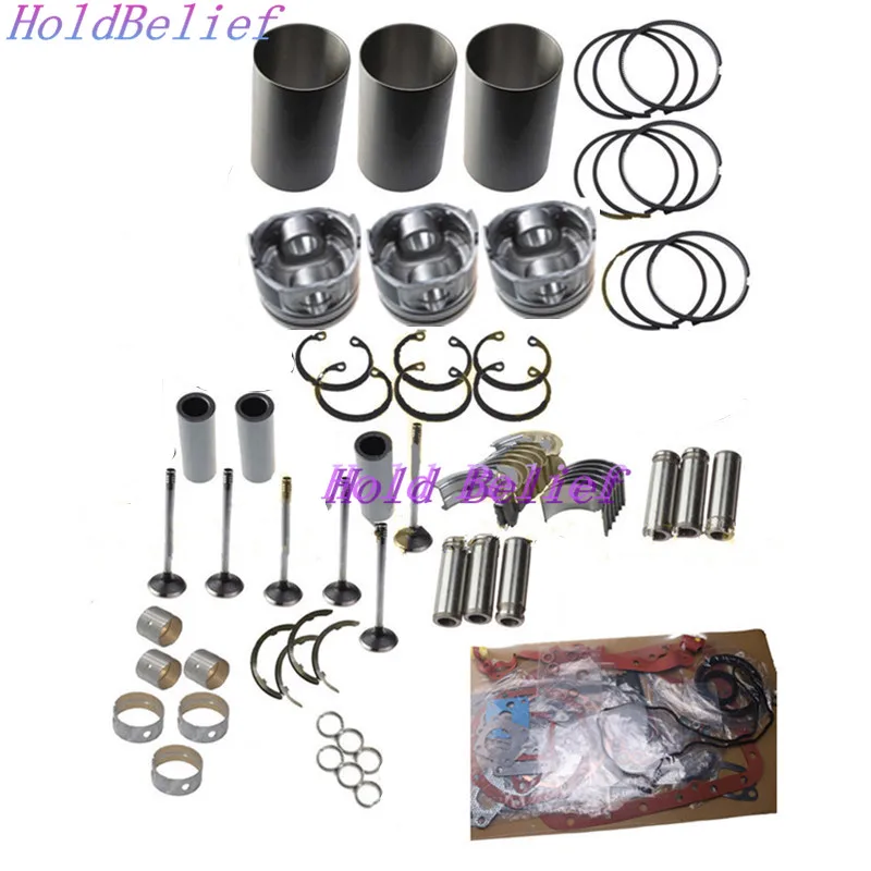 

Overhaul Rebuild Kit For Mitsubishi K3E For CASE 234 235 Tractor Piston Ring Bearing