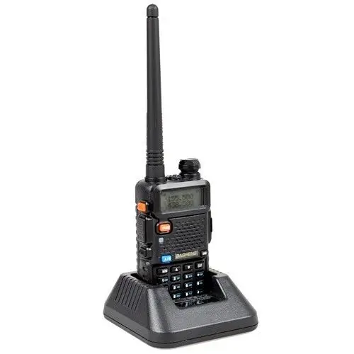 2 개 Baofeng UV-5R 듀얼 밴드 UHF/VHF 라디오 RF 5W 출력 새로운 버전 + 미국 재고