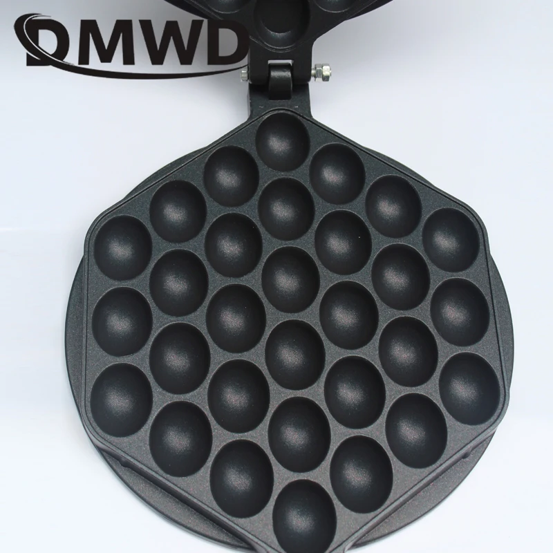 DMWD 110 V/220 V 電気中国卵バブルワッフルメーカー Eggettes パフケーキ鉄香港卵マフィンマシンオーブンノンスティックプレート