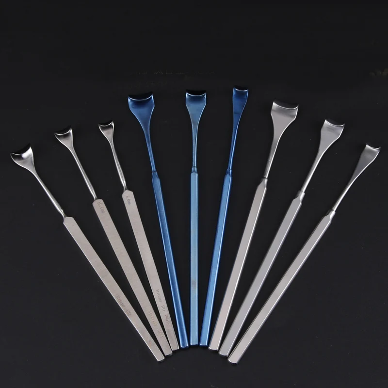 3 Size can choose 8mm, 10mm, 12mm The optimum uncoated cosmetic surgery blepharoplasty stainless steel eyelid retractors