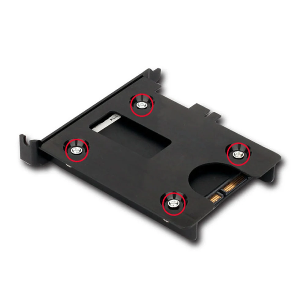 PCI Slot 2.5inch HDD/SSD Rear Panel Mount Bracket Hard Drive Adapter Tray Caddy
