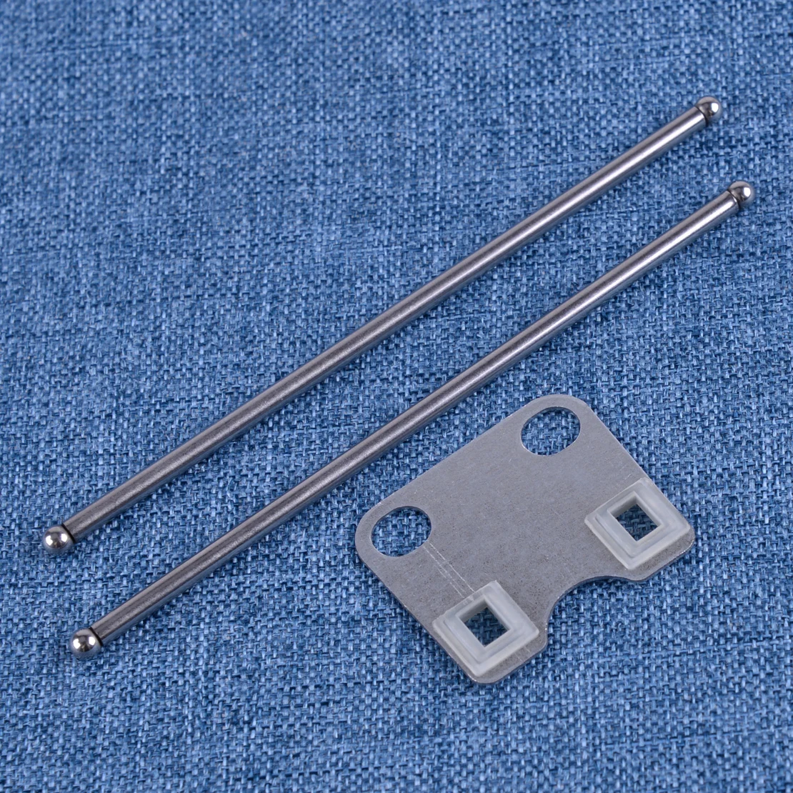 

LETAOSK Silver Steel Valve Push Rod Guide Plate Engines Parts Fits For Honda GX120 GX160 GX200