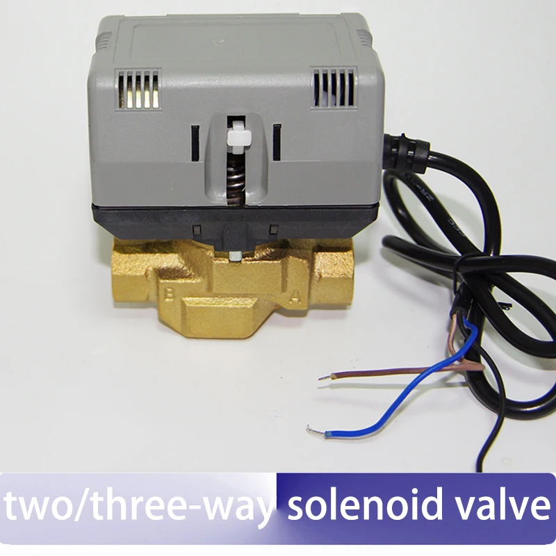 

VC6013/4013 fan coil hot&cold water electric two three-way solenoid valve DN15 DN20 DN25