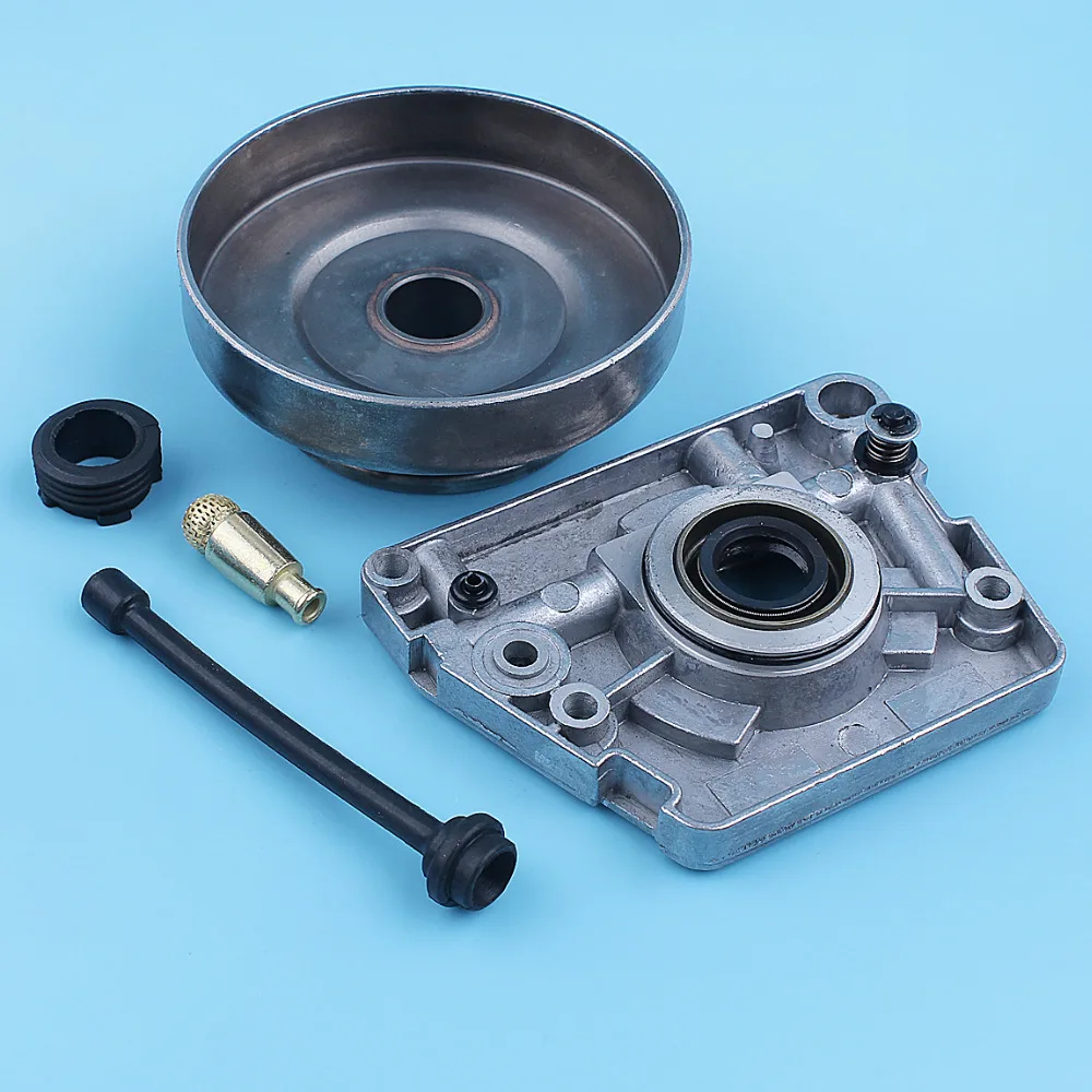 Imagem -06 - Conjunto de Bomba de Óleo para Motosserra Tambor de Embreagem x7 Kit para Husqvarna 61 66 162 266 268 272xp Peças de Reposição em Corpo Único