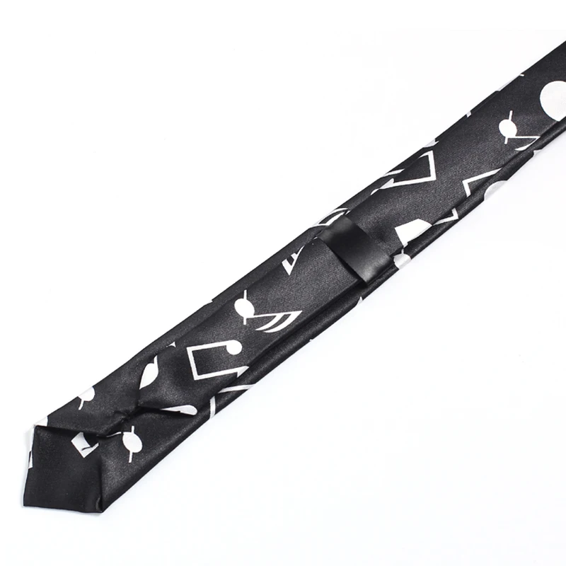 Music Note Mens Ties 2023 New Fashion Necktie 5 Cm Musical Formal Dress Gift Wedding Shirts Cravat Drop Shipping Party Business
