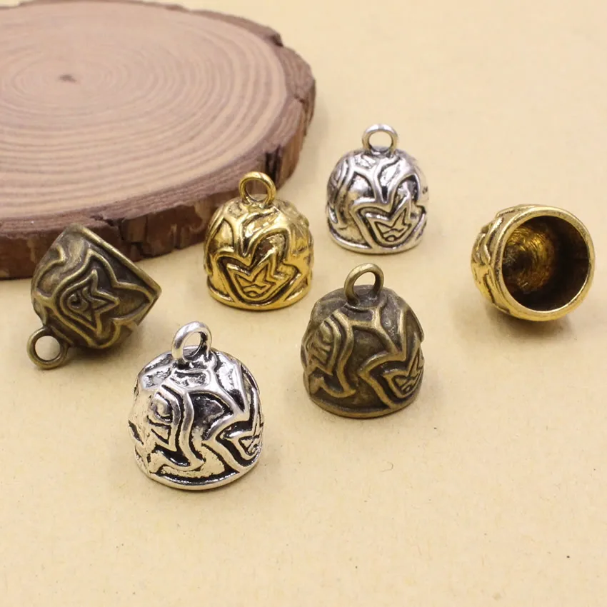 Onebeading Fit: 12mm Cord Crimp End Caps Buckle Tips For Necklace Bracelet Ropes Cords Connectors Clasp DIY Accessories 10pcs