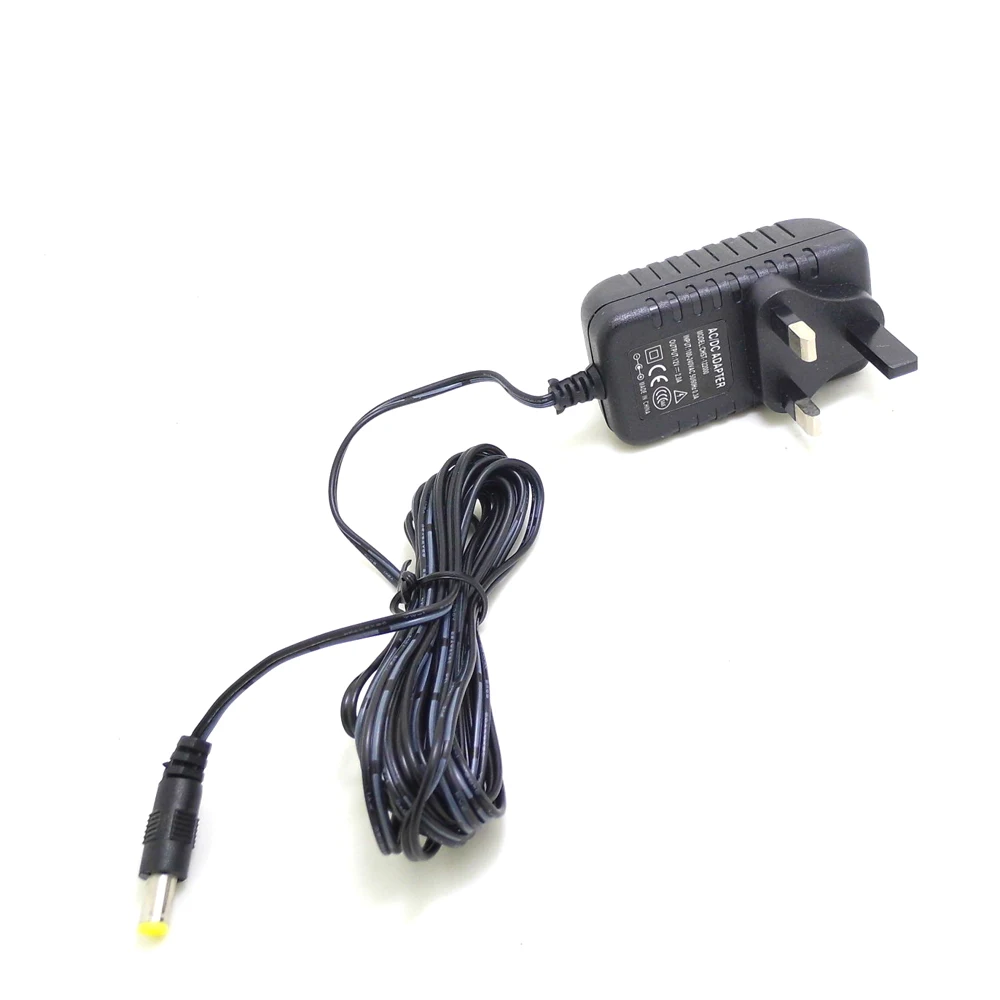 Cabo de extensão de cabo de alimentação, 3 m, plugue de carregador ac/dc para câmera de cctv ac 100-240v dc 12v 2a (2.1mm * 5.5mm)