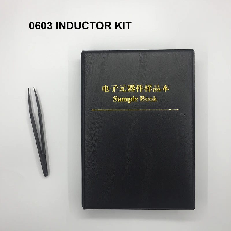 660pc 0603 smd inductor kit 0603 inductor assortment sample book for inductor book 33value*20pc inductance kit