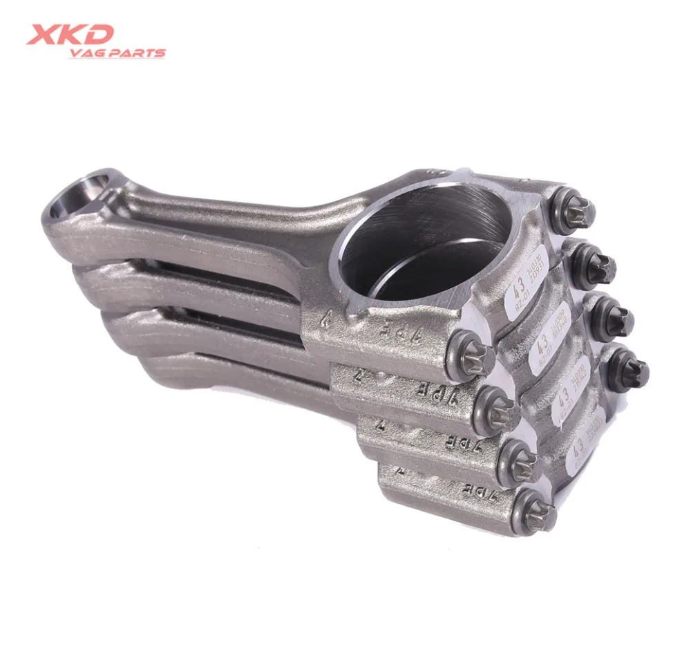 4PCS EA888 Connecting Rod 23mm Fit For VW Passat Tiguan Jetta AUDI A4 A5 Q5 2.0 TFSI CDNC CCTA CAEB CBFA 06H 198 401 A