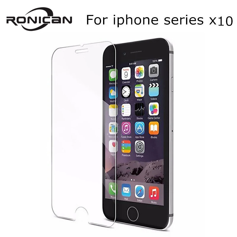 10Pcs 9H 2.5D Tempered Glass for iPhone 6 6S 5 5s 5c SE 2020 7 8 Plus screen protector Film on iPhone 11 Pro Max X XS XR XS MAX