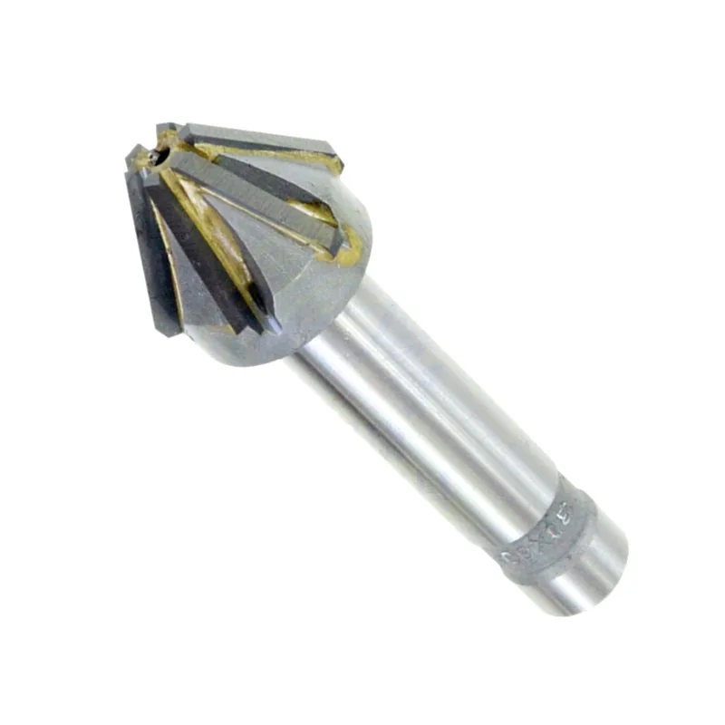 YG8 alloy chamfering cutter straight shank 60degree 90degree 16mm 20mm 25mm milling cutter with carbide countersinks