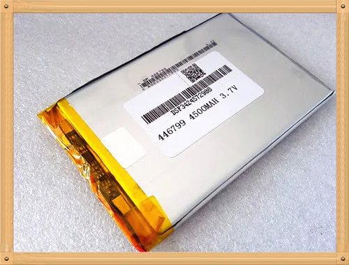 New 4500mah Li-ion Tablet pc battery For 7,8,9 inch tablet PC ICOO 3.7V Polymer lithiumion Battery High Quality