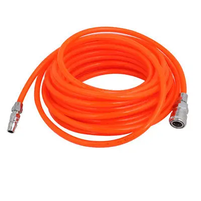 

8mm OD 5mm Inner Dia 12M Length PU Pneumatic Tube Pipe Orange