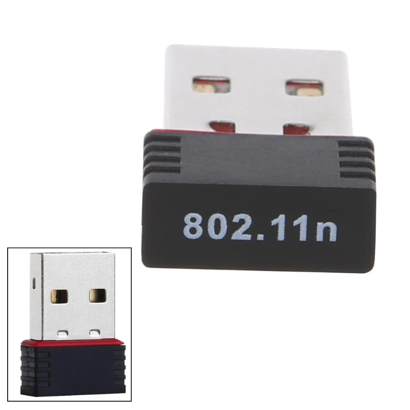 New Mini 150Mbps USB 2.0 WiFi Wireless Adapter 150 Network LAN Card 802.11 ngb Ralink MT7601 for Smartphone Win Xp/7/8