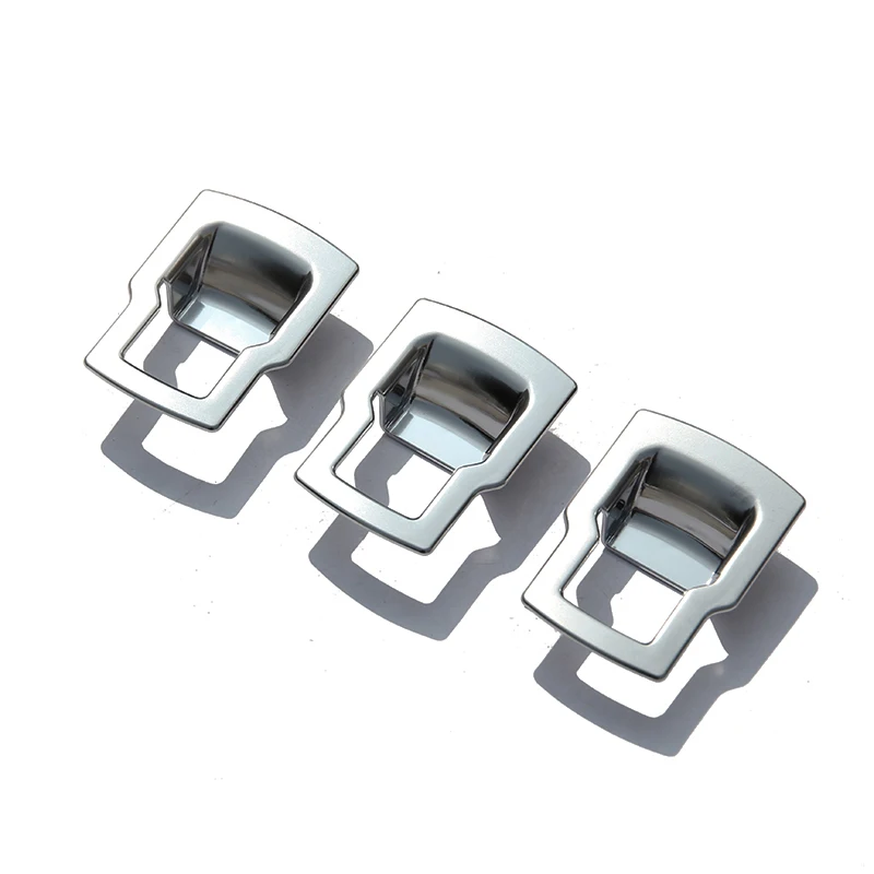 Chrome Car Door Window Switch Lift Button Cover Trim Frame for For Land Rover Discovery 4 LR4 Range Rover Sport L320 Accessories