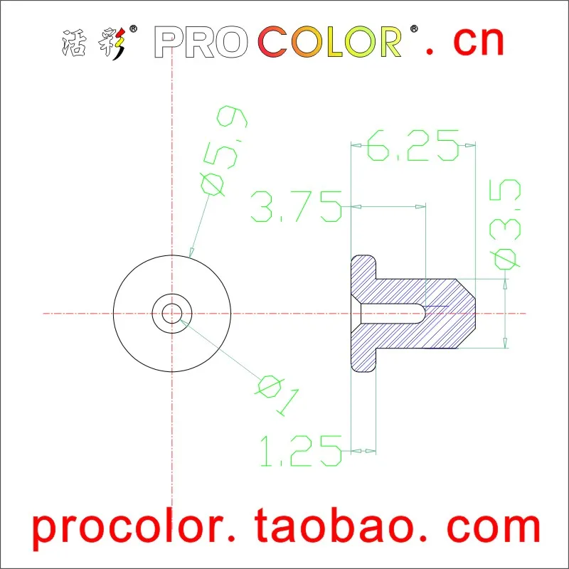 OEM Pipe Fitting OEM Custom Silicone Rubber Bung/ Silicone Rubber Plug for Pipe for 3.5mm 1/8