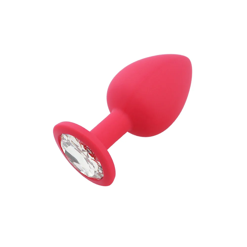 Soft Silicone Butt Plug Anal Plug Unisex Sex Stopper 3 Different Size Adult Toys for Men/Women Anal Trainer for Couples