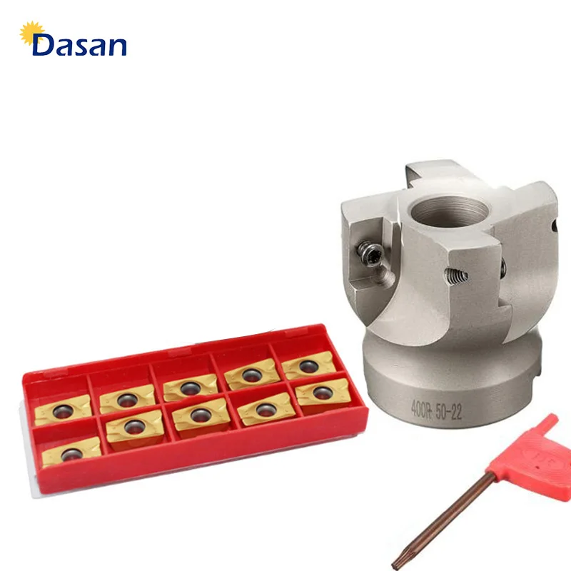 BAP400R 50 63 80 Indexable Mill Cutter APMT1604PDER Carbide Inserts  Endmill Right Angle Shoulder Face Mill Cutter Tool Set
