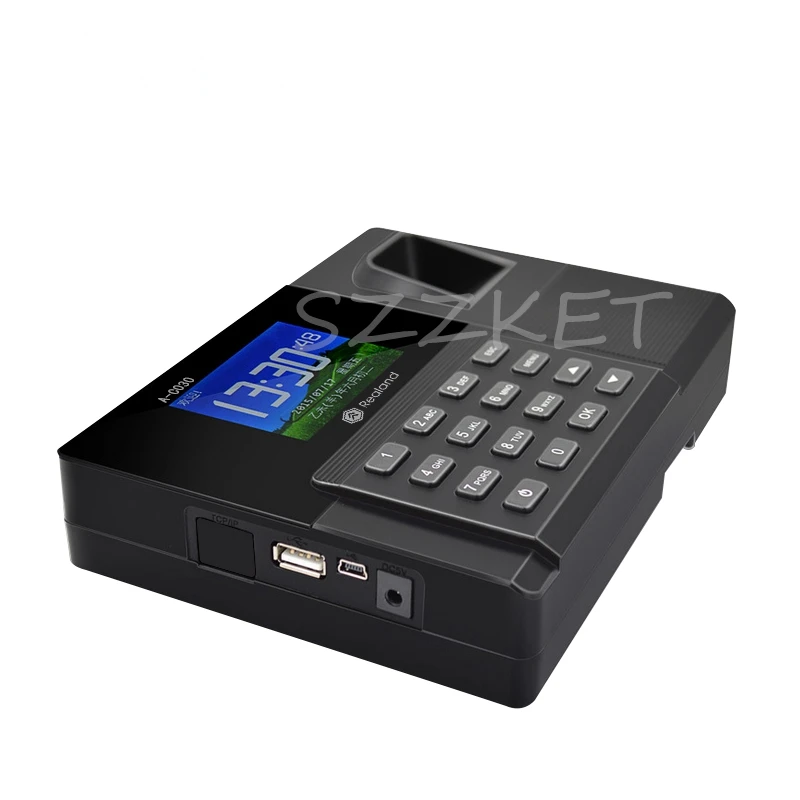 High qualityFingerprint attendance machine ID card attendance punch card machine in English Backup battery Network communication