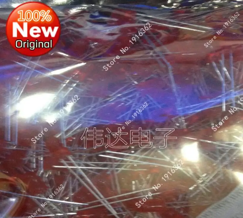 

1000PCS/Lot 5MM LED highlight red red light red light emitting diode F5 red