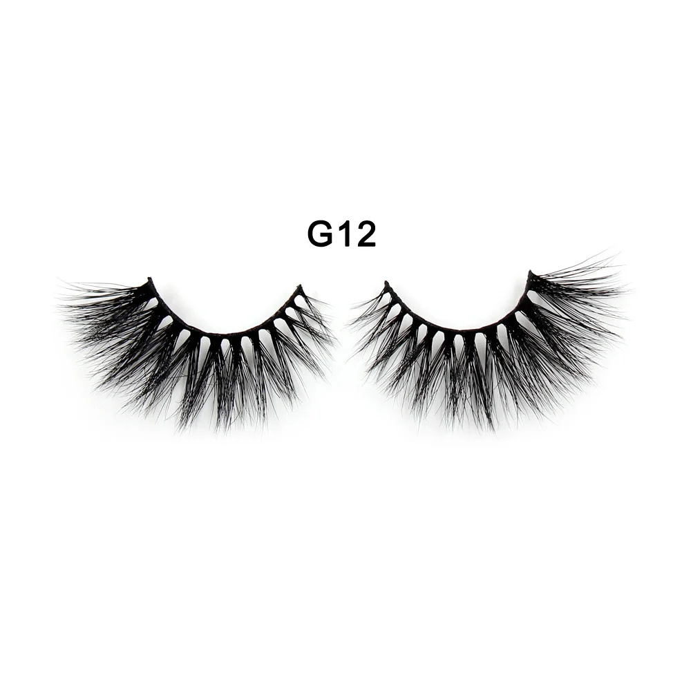 SOQOZ Eyelashes 3D Mink Lashes 25mm Lashes Criss-cross False Eyelashes Handmade Mink Eyelashes Fluffy Dramatic Eyelashes Makeup