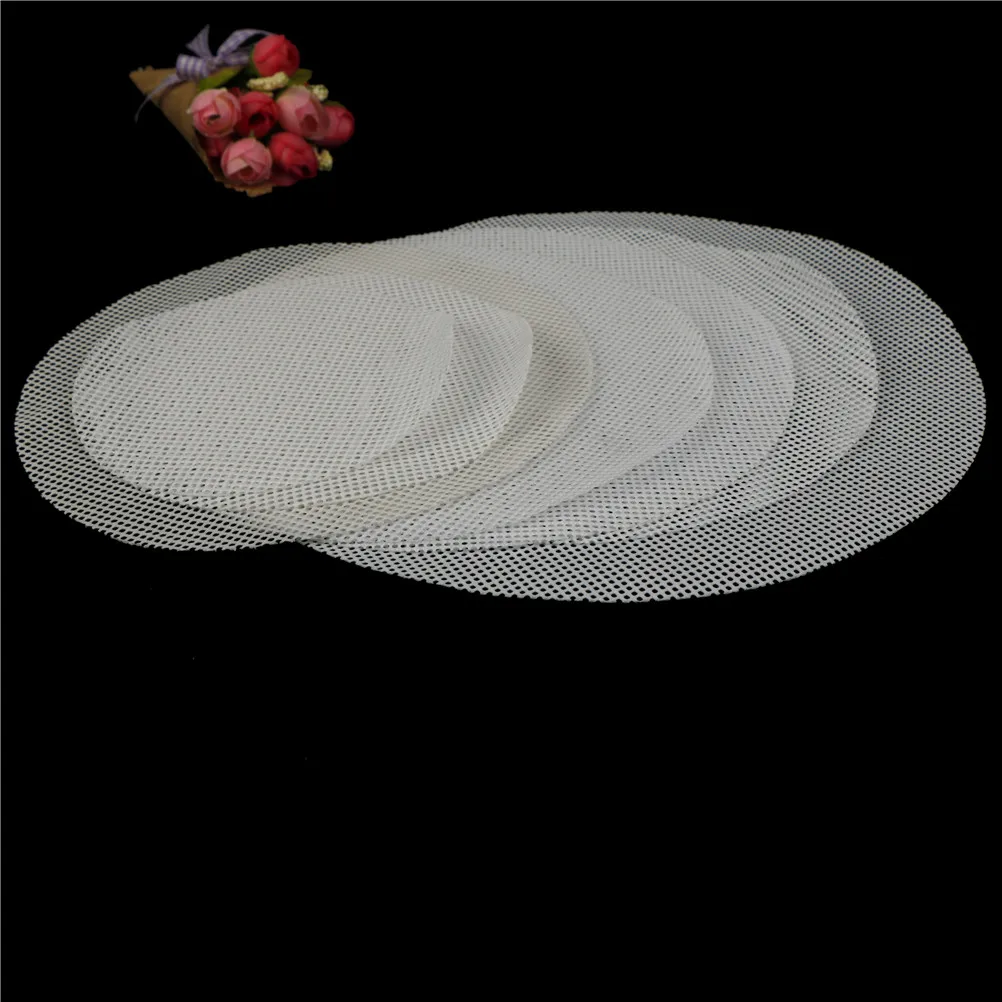 Kitchen Cooking Tools Silicone Non-Stick Steamer Mesh Pad Round Dumplings Mat For Steamed Stuffed Buns/Bread Pastry image 5