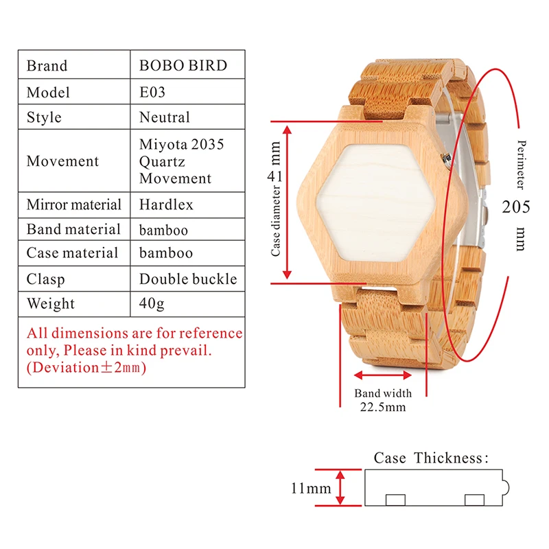 BOBO BIRD WE03 Brand Designer Digital Watch Night Vision Bamboo Watch Mini LED Watch Design With Unique Time Display Tokyoflash