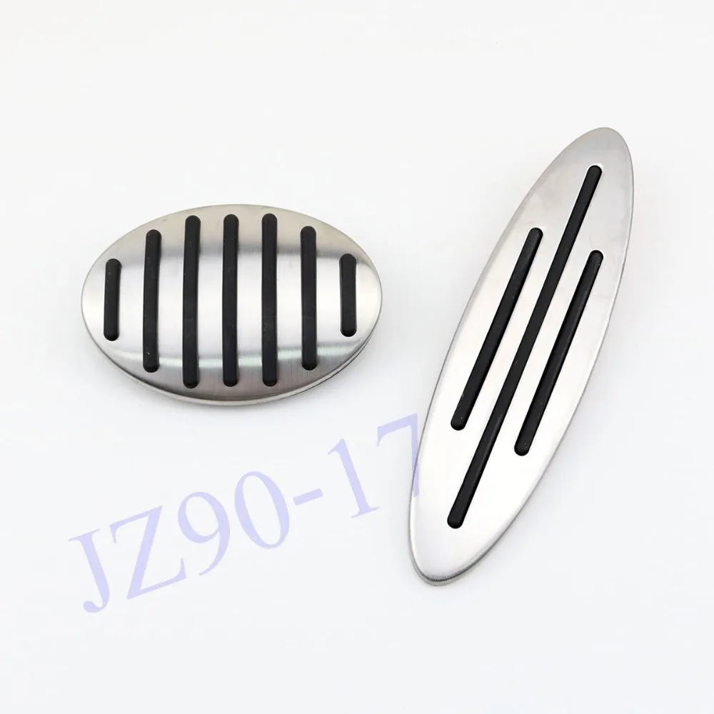 Car No drilling styling Stainless steel Footrest Gas Brake Pedal Pad Fit For MINI R56 F56 Cooper S Paceman Countryman