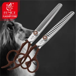 Professional JP440C pet grooming scissors Thinning Shears left-handed tools stainless steel JP440C 7 inch 7.5 inch