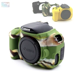 Rubber Silicon Case Body Cover Protector Soft Frame Skin for Canon EOS 650D 700D Kiss X6i X7i Rebel T4i T5i Camera