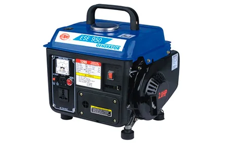 Portable 220V 700W household miniature gasoline generator with low noise and low fuel consumption