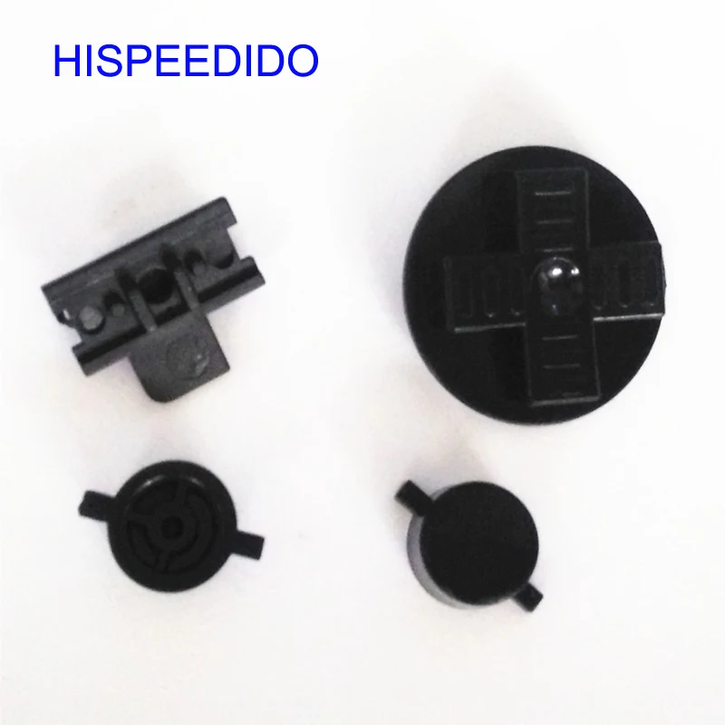 HISPEEDIDO-أزرار خلفية أو بيضاء لـ Gameboy ، لوحة مفاتيح كلاسيكية GB لـ GBO DMG ، DIY لـ Gameboy A B ، أزرار D-pad
