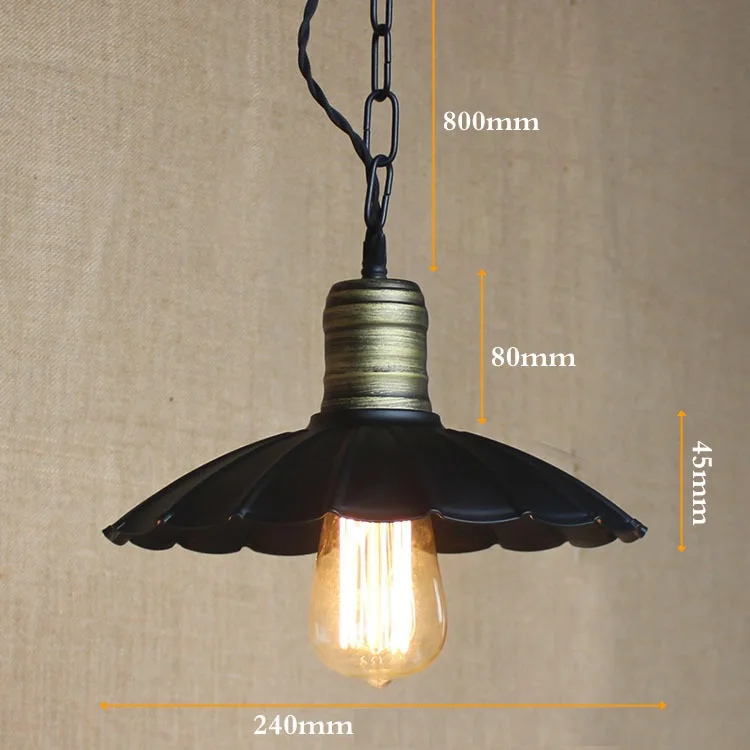 

IWHD Kitchen Hanglamp Style Loft Industrial Hanging Lamp LED Black Iron Retro Pendant Lights Home Lighting Luminaire Suspendu