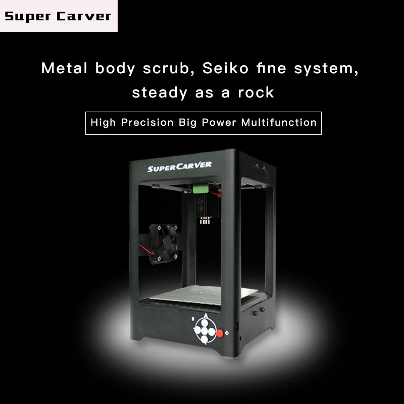 

Лидер продаж SuperCarver 1000 МВт USB лазерный гравер коробка/лазерный гравировальный станок/лазерный принтер DIY
