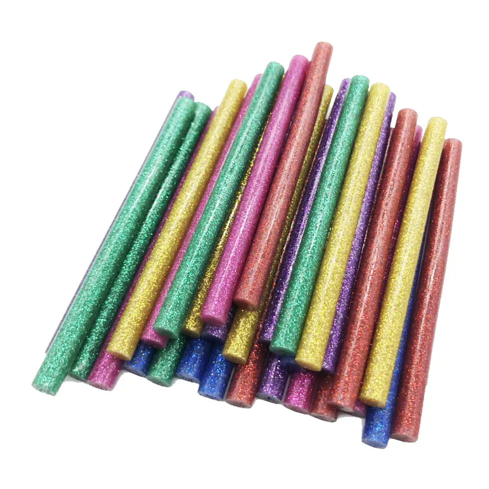 10pcs 7x100mm Hot Melt Glue Sticks For Electric Glue Gun Car Audio Craft Repair General Purpose Adhesive Sticks