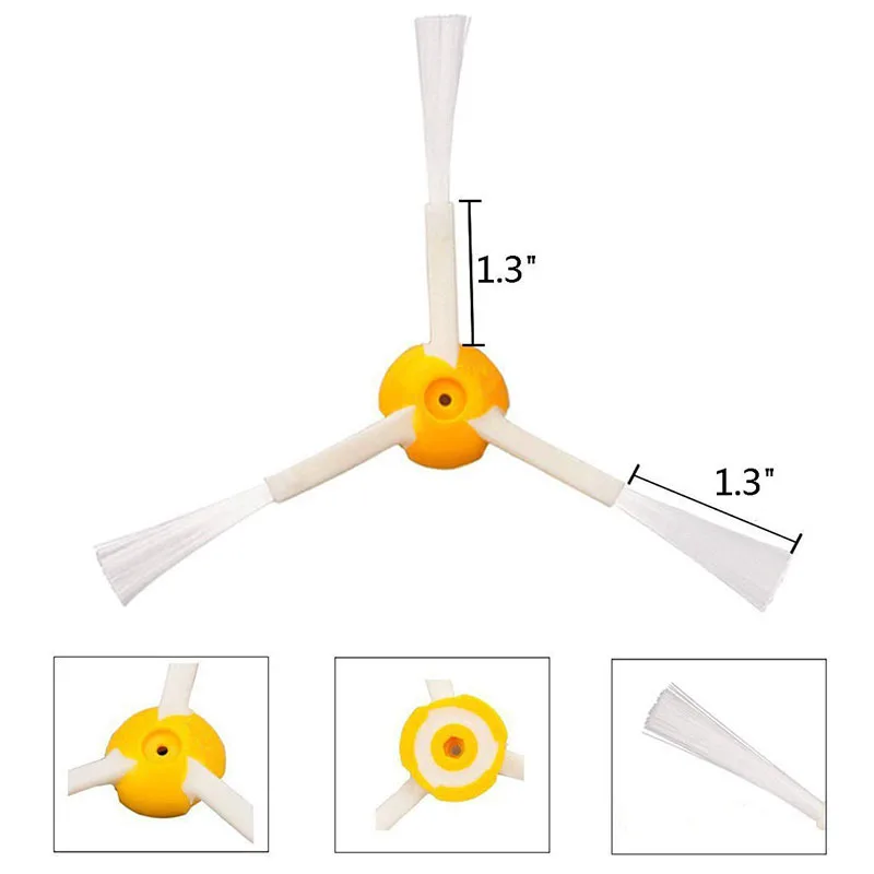 Escova de filtro hepa para robô aspirador roomba, conjunto de peças para modelos 700, 720, 750, 760, 765, 770, 772, 774, 775, 776, 780, 782, 785 e 786