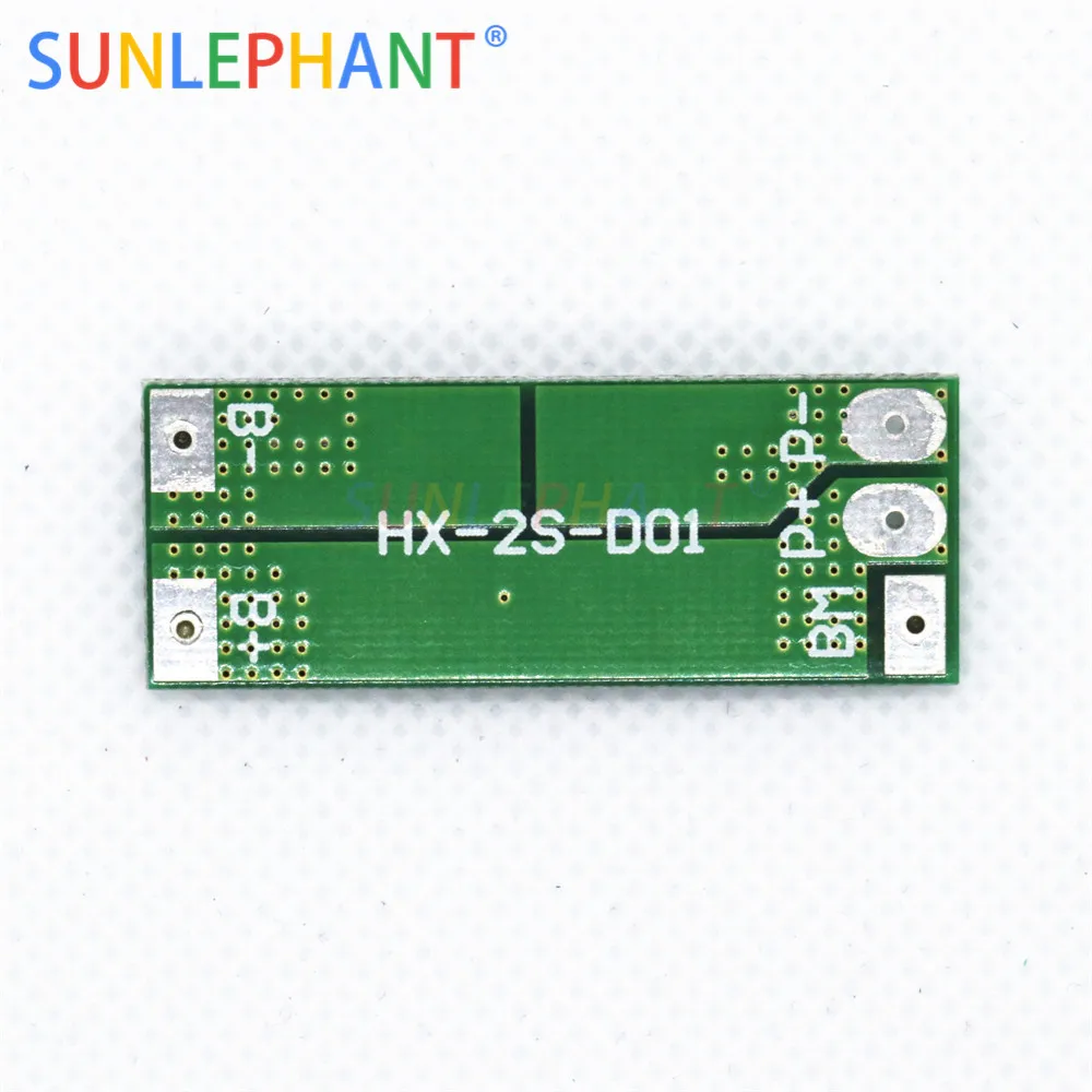 2 series 7.4V lithium battery protection board 8.4V overcharge and over discharge polymer protection board 8A current 15A