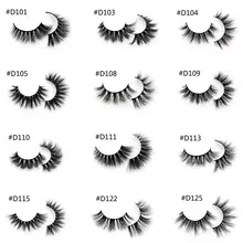 3D Mink Handmade Full Strip Eyelashes #2