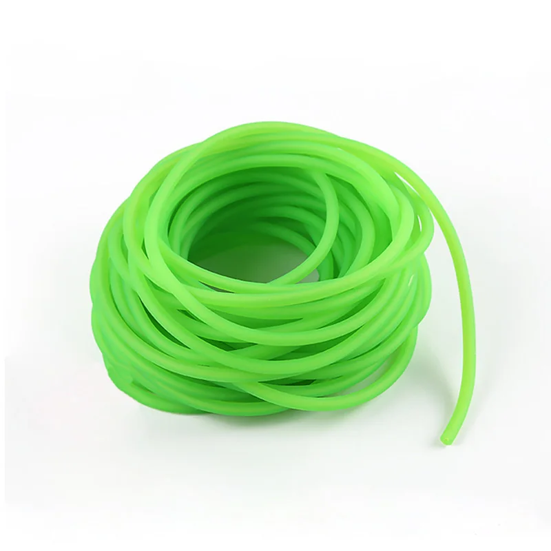 10m Fluorescent Green Slingshot Rubber Tube 1842 2040 1745 1636 2050 Bow Rubber Band For Slingshot Hunting Shooting Catapult