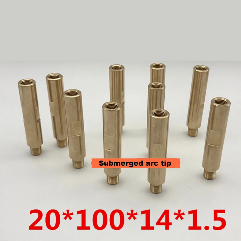 Free Shipping 2Pcs/Lot Submerged Arc Welding Machine Parts Conductive Rod Extension Connecting Rod Tip