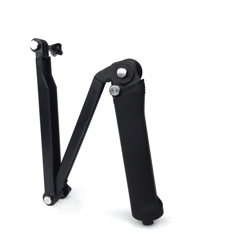 Action Camera Accessories 3-Way Monopod Grip Arm Tripod Mount For Xiaomi yi 4K Mijia Gopro hero 9 8 7 6 5 SJCAM SJ8/9 pro SJ6 H9