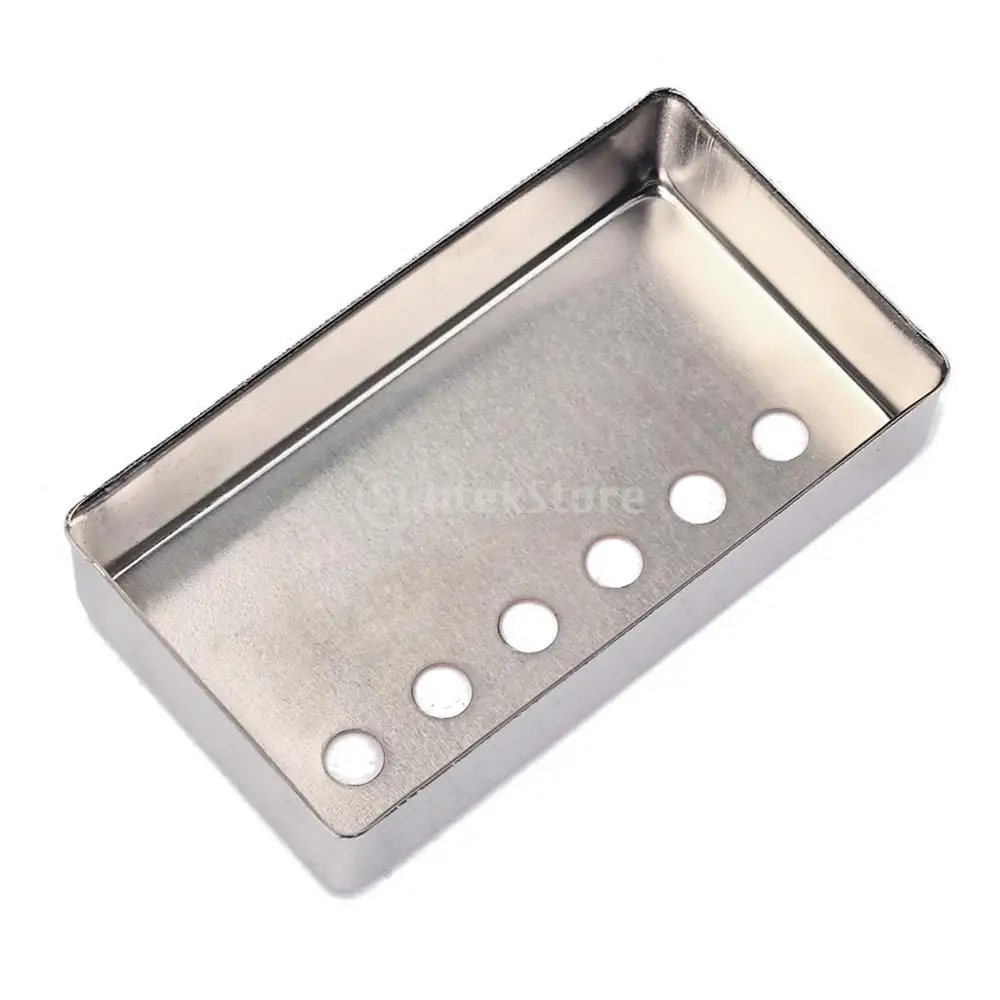 50mm Pole Spacing  16mm Height Humbucker Guitar Pickup Cover Nickel Plated for LP SG Eiphone Electric Guitar Parts