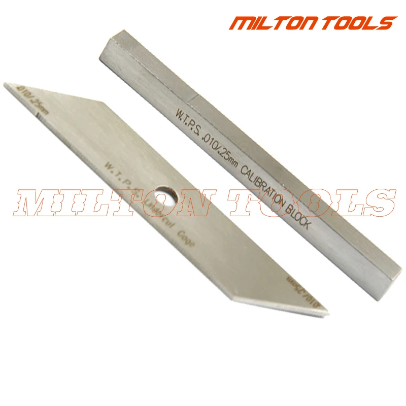 Drop shipping!  WTPS Gage Welding Gauge Two-piece Rod With W.T.P.S undercut gage & calibration block