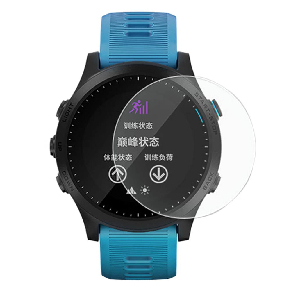 ใหม่ 3Pcs 9H กระจกนิรภัยหน้าจอ покровитель สำหรับ Garmin Forerunner 945/245/45/245M