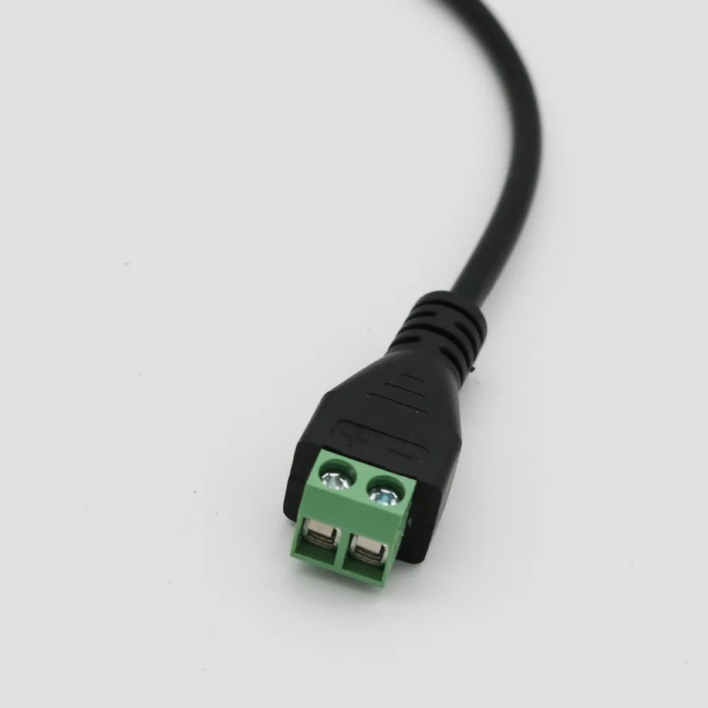 1 шт. 3,5 мм 1/8 дюйма моно TS штекер 2-полюсный на 2-контактный AV-винт видеощит балун клеммный разъем разъем беспаечный блок адаптер кабель